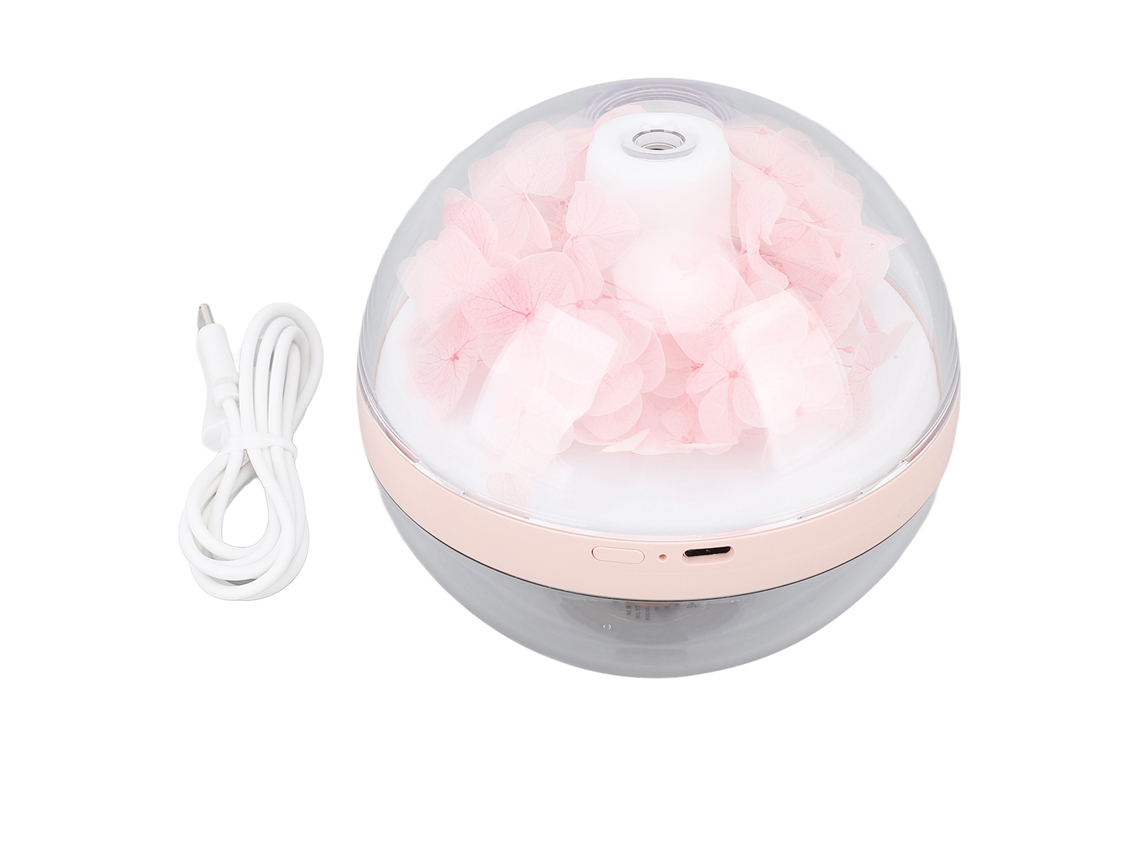 Difusor de Aromas com Óleo Essencial, Mini Led 270ml Pink LAXISCREED