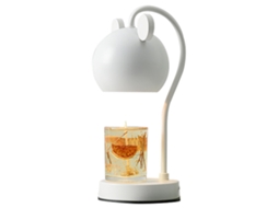 Rebe-lâmpada Quente Velas Aromática Regulável Moderna Elétrica Bonita Para Mesa Com Plugue Eu Branca