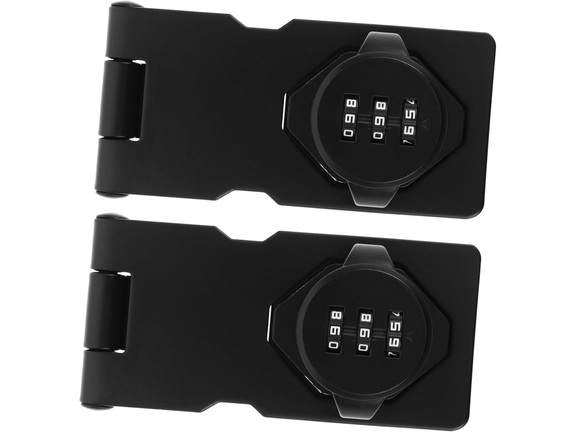 Conjunto De 2 Fechaduras Combinação Sem Chave Para Armários E