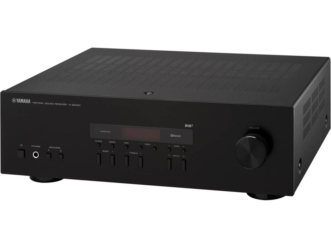 Amplificador YAMAHA R-S202D Preto