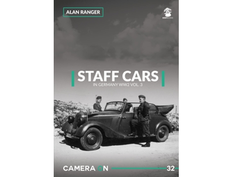 Livro German Staff Cars Vol. 3 Mercedes de Alan Ranger (Inglês)