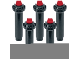 Difusor Pop-up Toro 570z-4p 10 Cm, Pacote Com 5 Unidades Os Modelos 570z Possuem Uma Vedação De Baixa Pressão Que Libera A Haste Somente Ao Retrair,