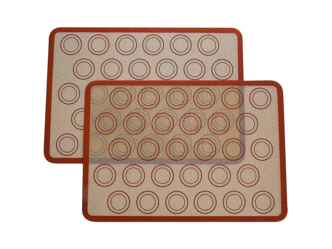Tapete de Silicone para Assar, Sem Aderência, Multifuncional, Lavável na Máquina, 420x295mm Ideal para Forno, Micro ondas e Geladeira