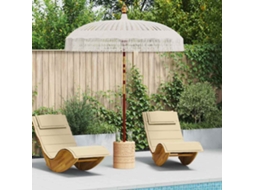 Vidaxl Parasol De Macramê 190 X 190 X 260 Cm