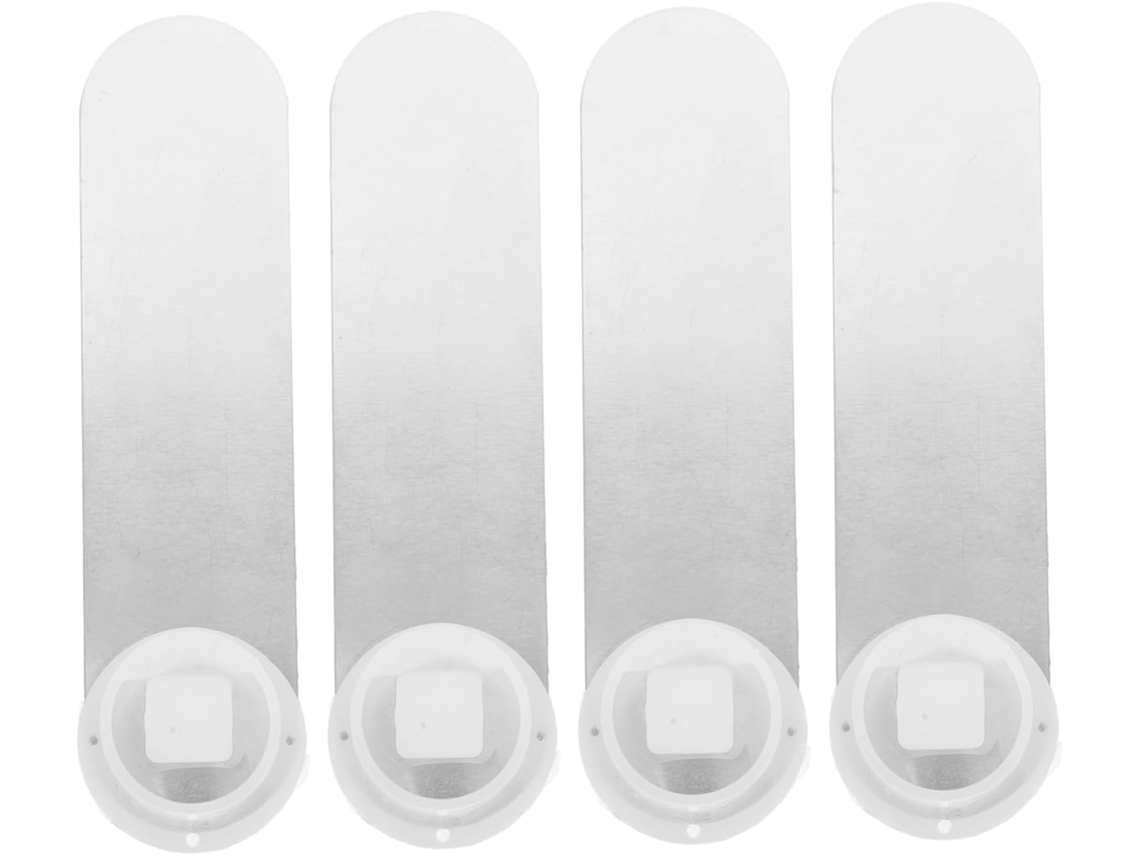 Conjunto De 4 Bases Suporte Para Mosquiteiro Em Aço Inoxidável, Ideais Para Cortinas E Camas De Quarto Resistentes