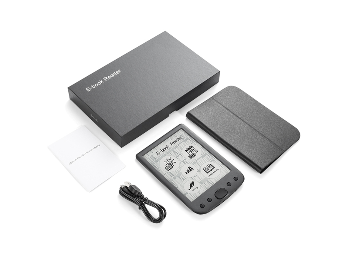 Leitor E book E ink 6" LAXISCREED