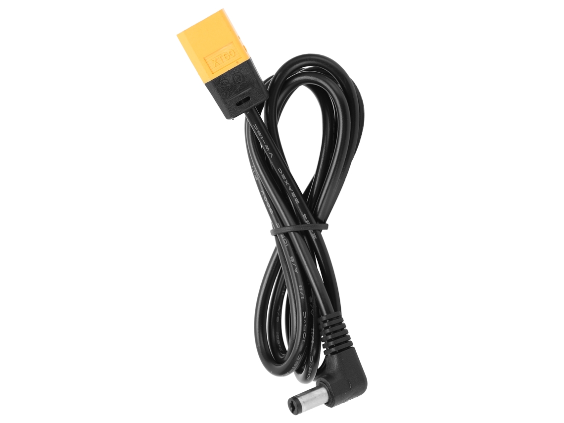 2026 cabo de Alimentação Xt60 para Óculos Fpv com Interface Dc, 122cm/48in, Acessório para Óculos Fpv
