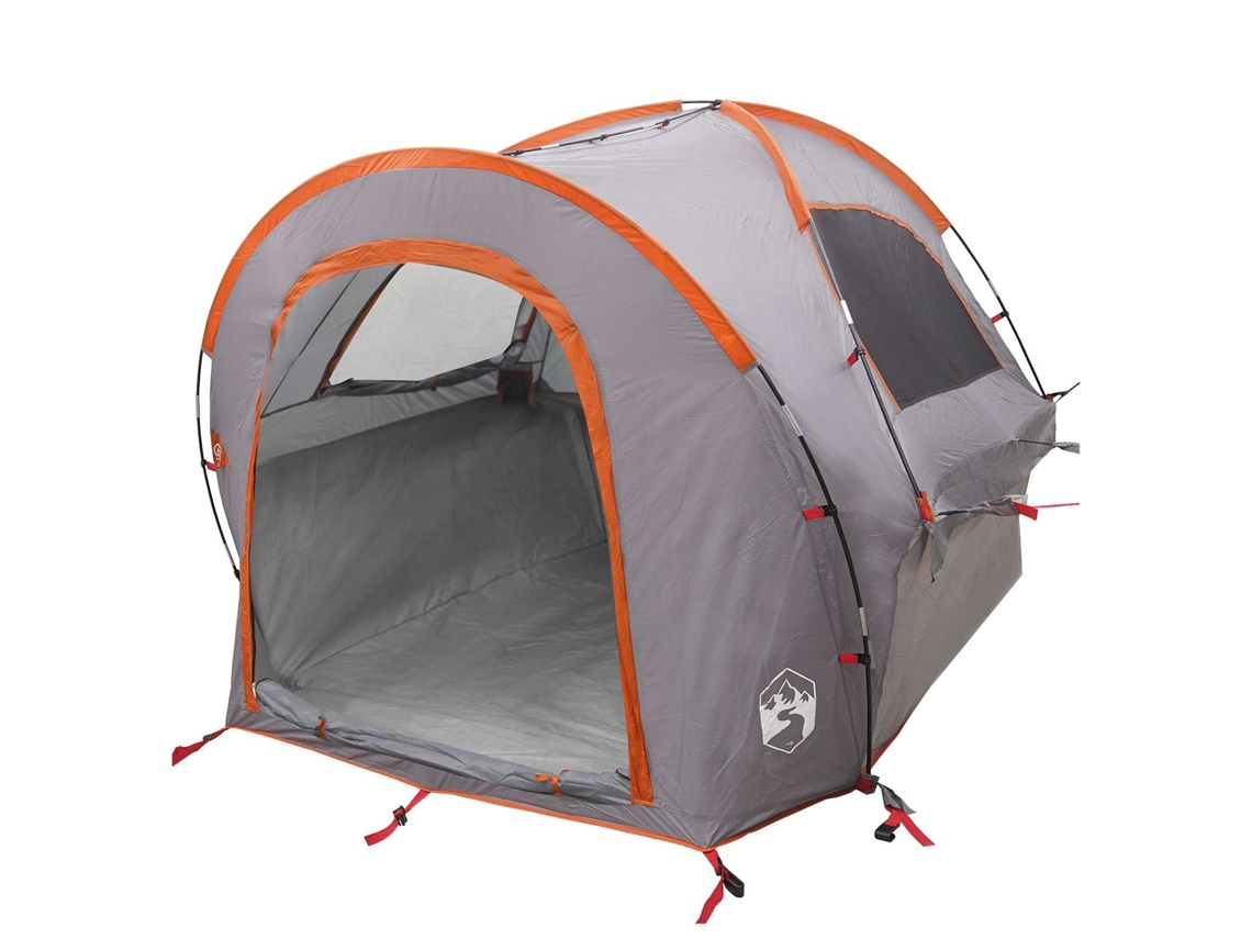 Conjunto 1 Tenda Para Carro Vidaxl Cinzento Poliéster (200 X 170 X 170 Cm)
