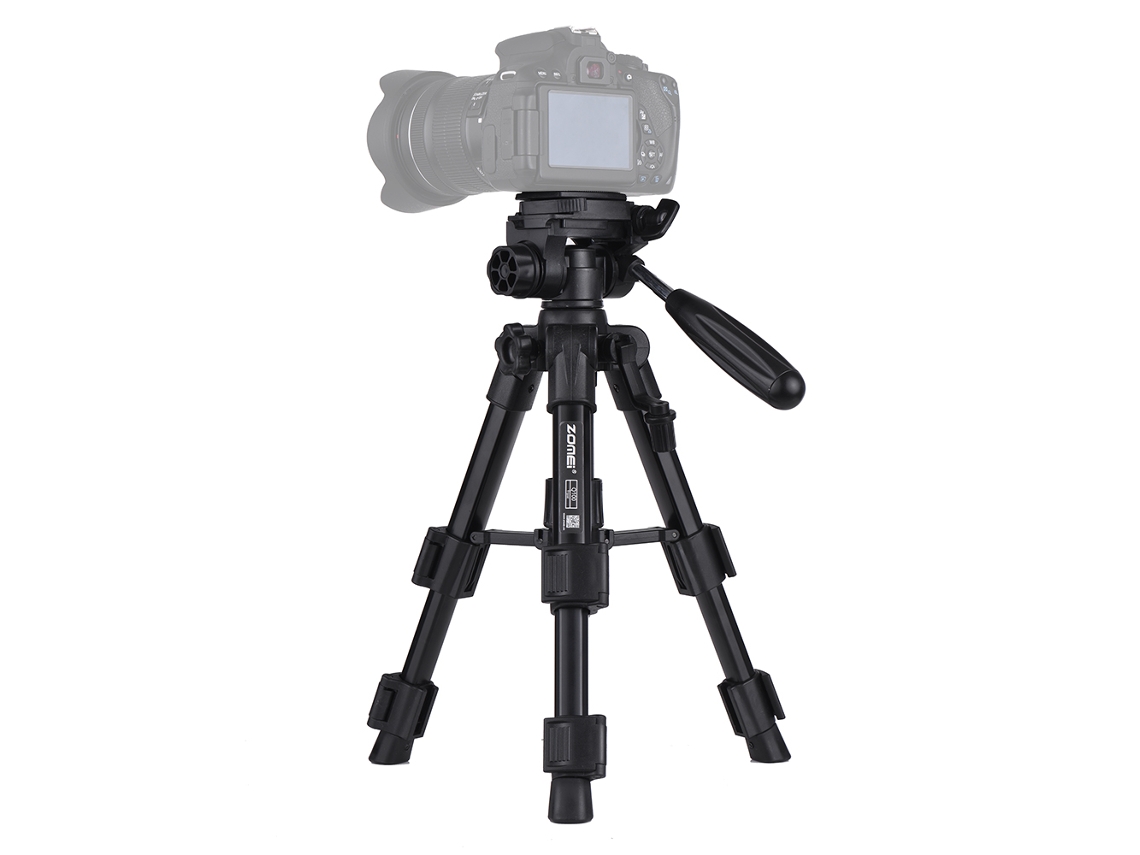 Zomei Q100 20inch Tabletop Folding Tripod With Quick Release Plate Storage Bag Black LAXISCREED