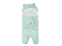 Saco de Inverno para Bebê Cobertor com Capuz e À Prova Vento Engrossado, Ideal para Crianças, Educativo, Durável STELASPLEN