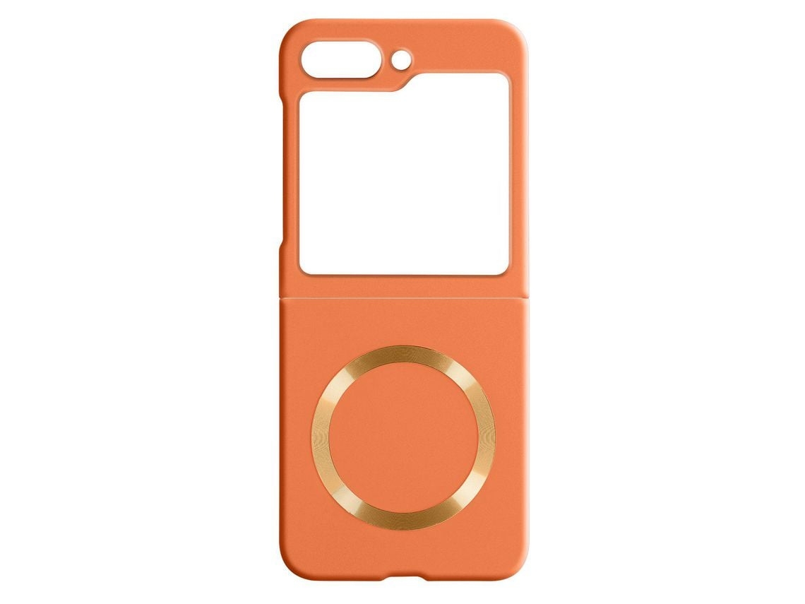 Capa Para Samsung Galaxy Z Flip 5 Ushion Laranja