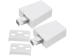 2 Dobradiças Ocultas Para Portas, Conectores De Armário Reforçados,
