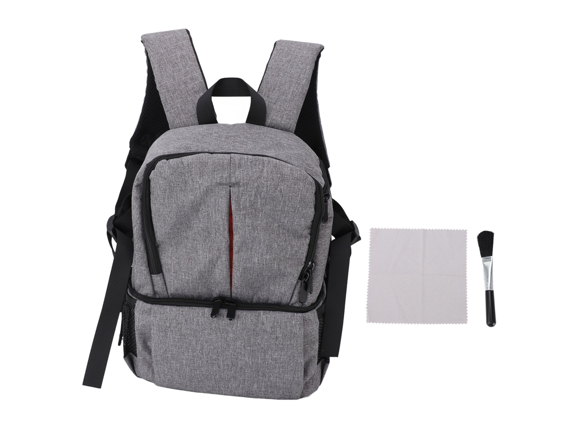 Aetheria mochila para Câmera Impermeável Eva de Duas Alças para Câmeras Slr Mirrorless Cinza