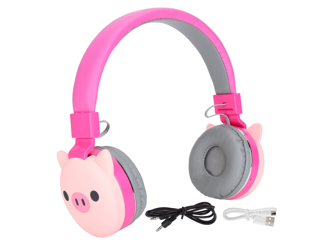Fones de Ouvido Infantil Série Animal Bluetooth 5 EOOCOO com microfone