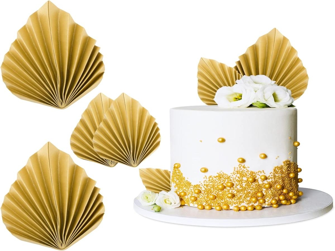 Lurelia Papel Vegetal, 4 Peças, Leque, Para Assar E Cozinhar