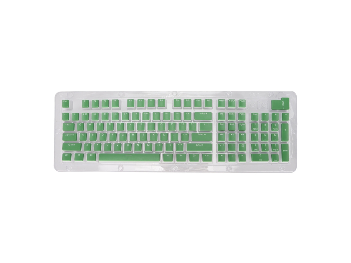 Aetheria teclas de Teclado 110 Chaves Altura Oem Fos Step Moldagem Bicolor Abs Acessórios de Computador