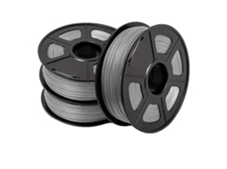Filamento Pla 3rolos, 1.75mm De Diâmetro, Material Ecológico,pla Cinza 3rolos Oem