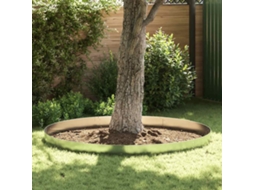 Vidaxl Conjunto 10 Painéis Vedação Relvado 100 X 14 Cm Aço Galvanizado