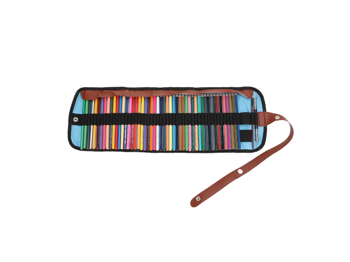 Jogo De Lápis De Cor Solúveis Em Água, 50 Lápis De Cor Portáteis Para Desenhar E Pintar.