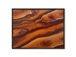 Magnetic Wall Board Wooden Boards For The Office Espelharte (80x60 Cm)