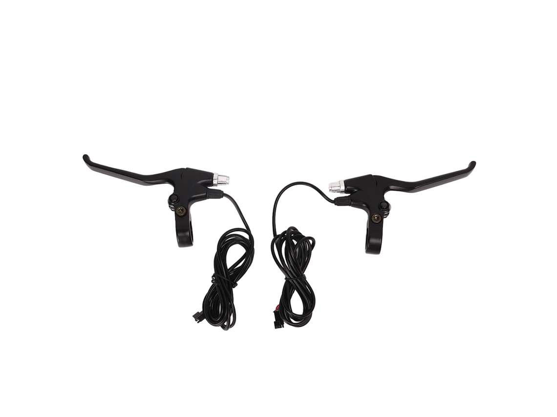 Manete de freio Rebe-Electric para bicicleta elétrica, 22 mm, em alumínio à prova d'água, cor preta.