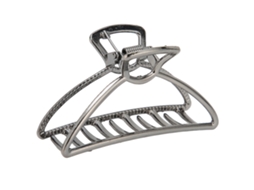 2026 pinzas de Cabelo para Mulheres Clips de Cabelo Decorativos de Metal para Penteados Prata e Preto