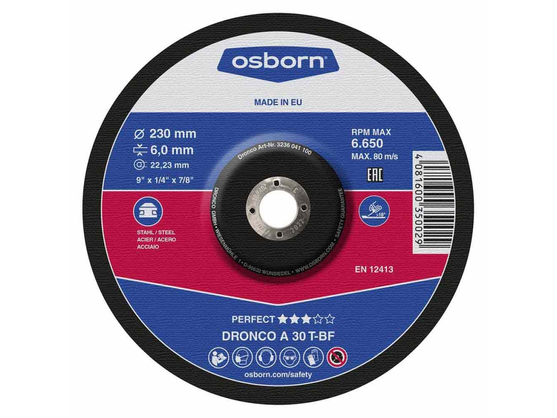 Disco de Desbaste A30T-115 115X6 Mm Pretodronco
