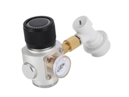 Regulador de Gás Co2 Mini com Desconexão de Bola para Keg Corny | S/MARCA