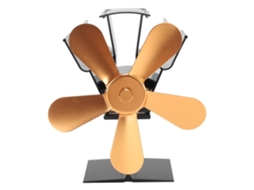 Ventilador De Estufa Com 5 Pás, Movido A Calor.