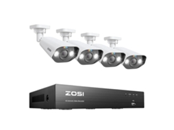 Sistema De Cftv, Resolução De 8mp, Kit Nvr Poe,nenhum,8ch Nvr 5mp 4cams Oem