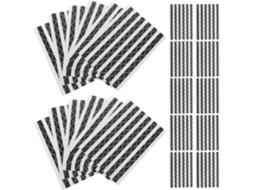 100 Peças De Moedas Adhésifs Photo Noirs En Papier - Pour Albums Familiaux Et Carnets - Multi
