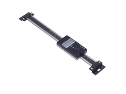 Paquímetro digital vertical à prova d'água IP45 com escala linear LCD de 0 a 150 mm para fresadoras e ferramentas de medição.