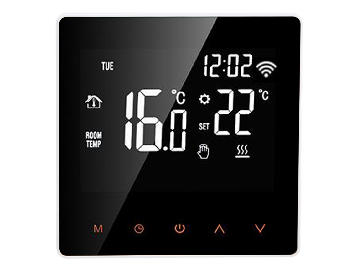 Termostato WiFi ME81H, LCD, para Aquecimento por Piso, Caldeira, 230V | S/MARCA