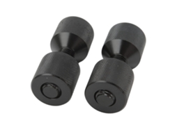 Conjunto De 2 Pinos Alinhamento Flange Alumínio Com Dois Furos, Para
