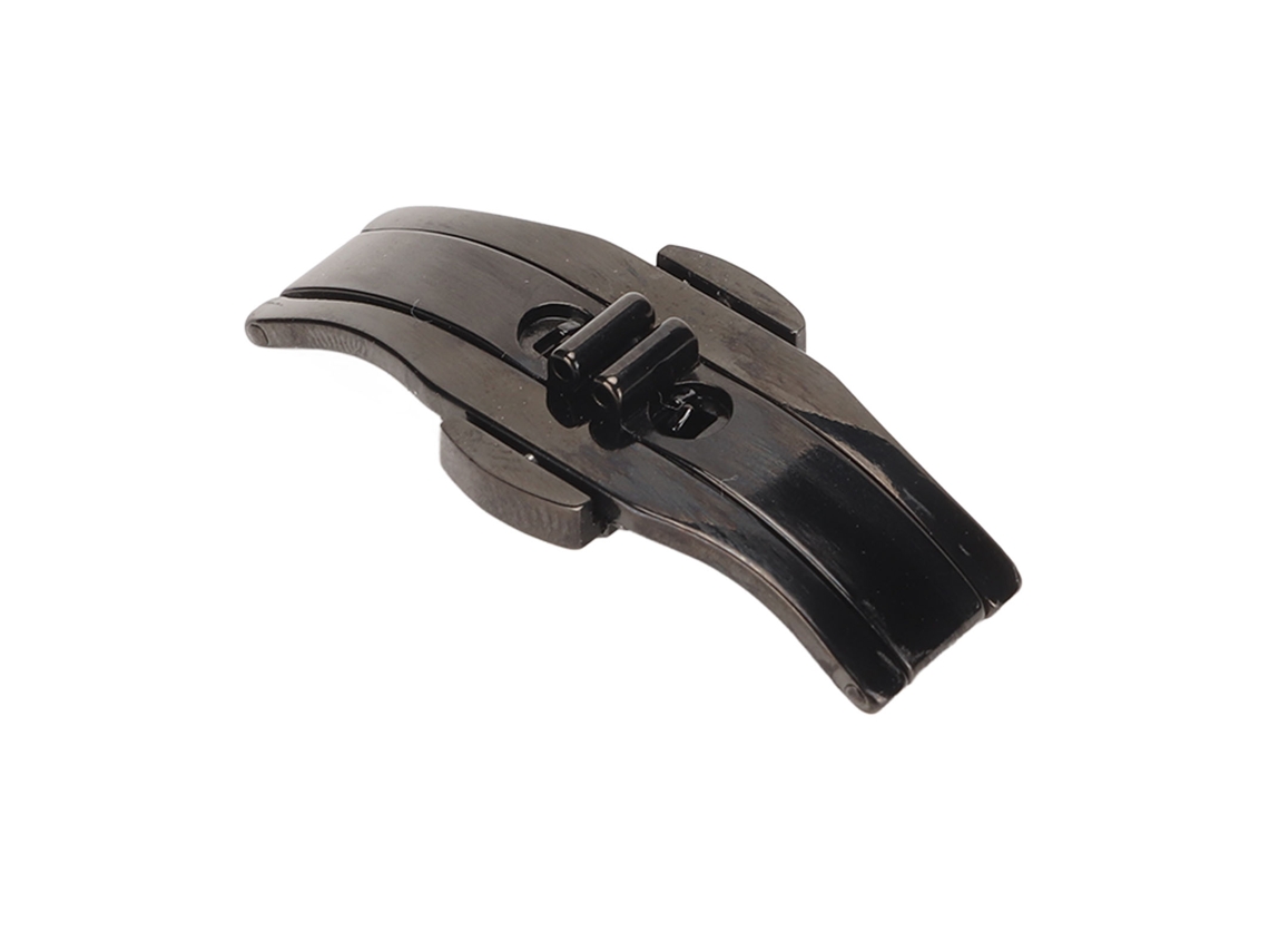 Fecho Borboleta Universal para Pulseira de Relógio Aço Tungstênio Cerâmico 6x19mm