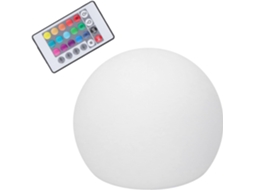 Luminária De Led Com Controle Remoto 24 Teclas, Rgbw, Globo Luz 16