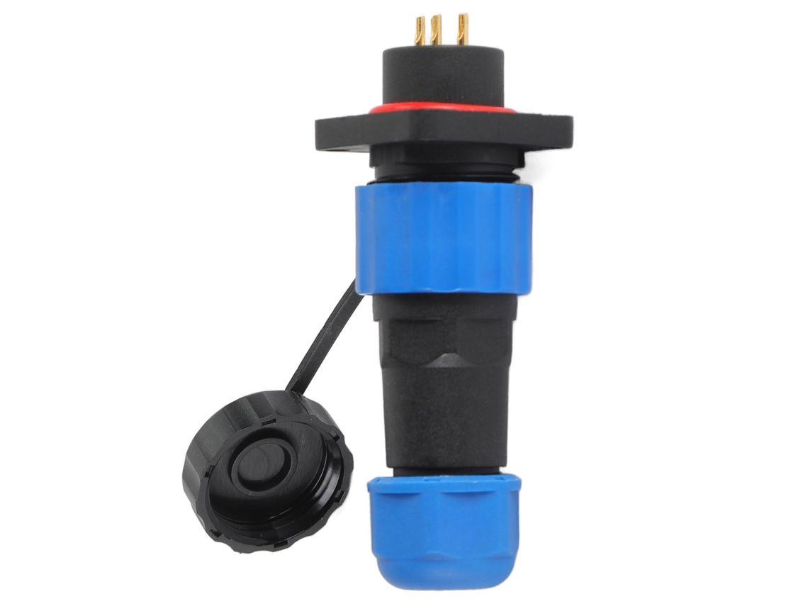 Laxiscreed Conector Quadrado À Prova D'água Ip68 Para Aviação, 250v 5a, Resistente À Água E Durável