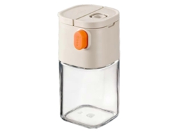 Frasco De Vidro Para Temperos Com Sistema De Pressão, Pote Para Temperos Com Dosagem Precisa