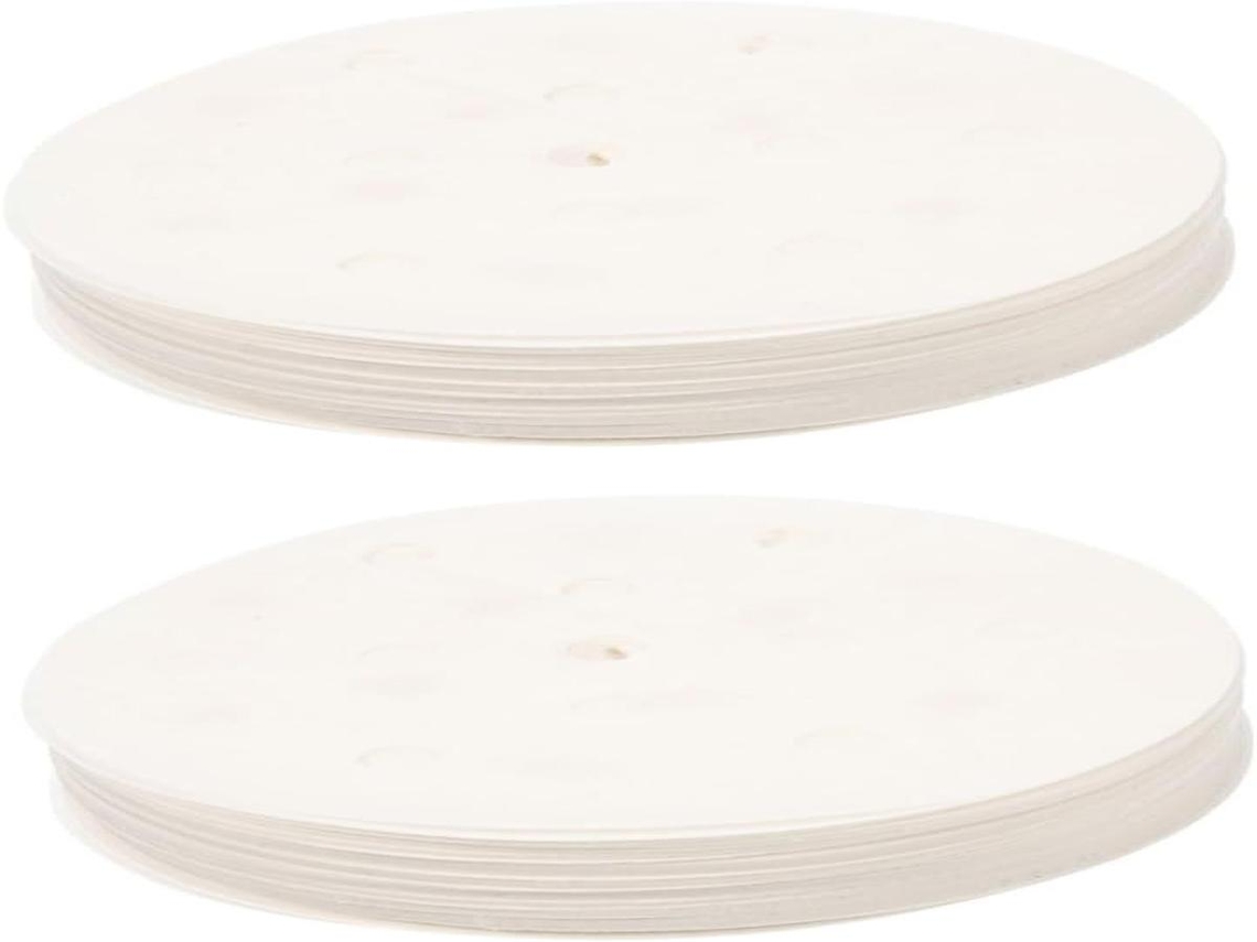 Lurelia Papel Para Vapor, 500 Unidades, 10 Cm, Antiaderente, Para Cozedura A Vapor