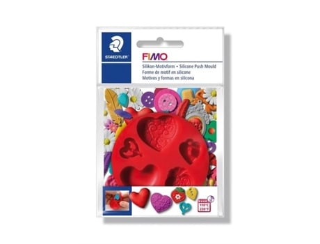 Molde de estampagem “corações” LA FOURMI Fimo