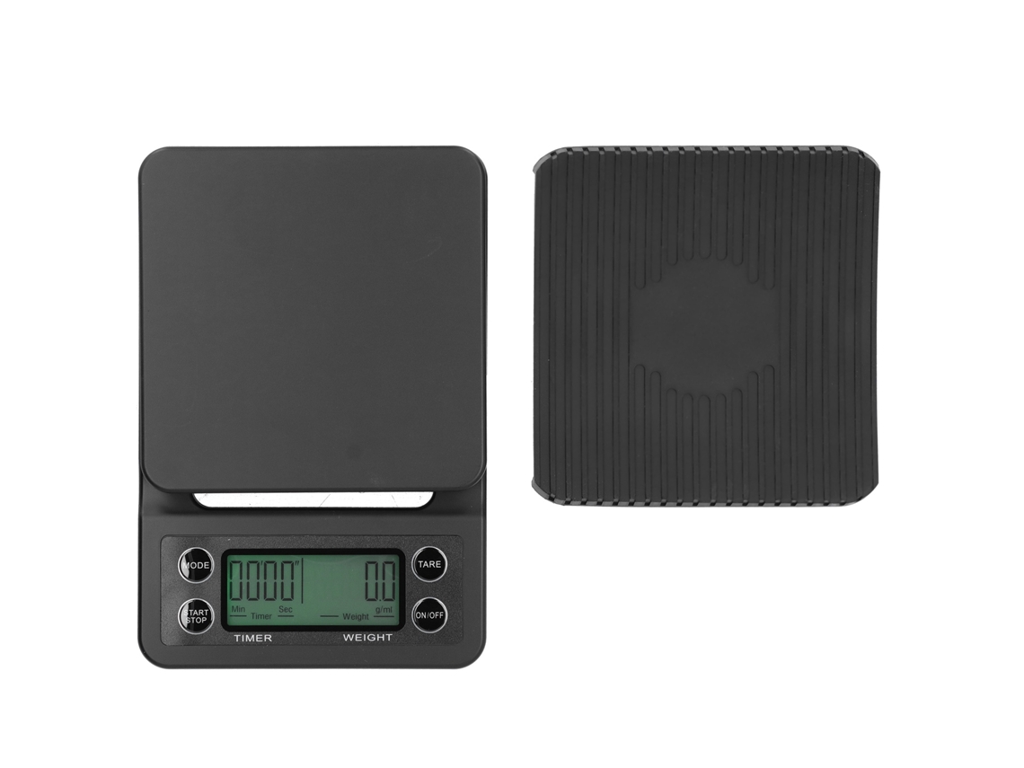 Lurelia Balança De Café, 3 Kg, 0,1 G, Lcd