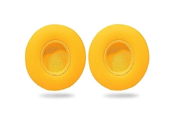 Yuru auriculadores de Substituição para Beats Solo 2/solo 3 Wireless Amarelo Confortável, Anti ruído, Fácil Instalação
