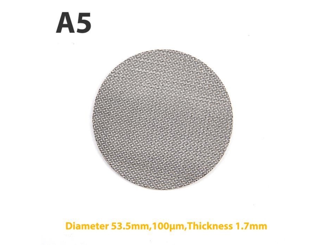 Tapeçaria Bordada A5 -- Tela de Chuveiro de Contato 1-51-53-5-58Mm Malha de Filtro para Máquina de Café Expresso Portátil Uso Simples YWEI