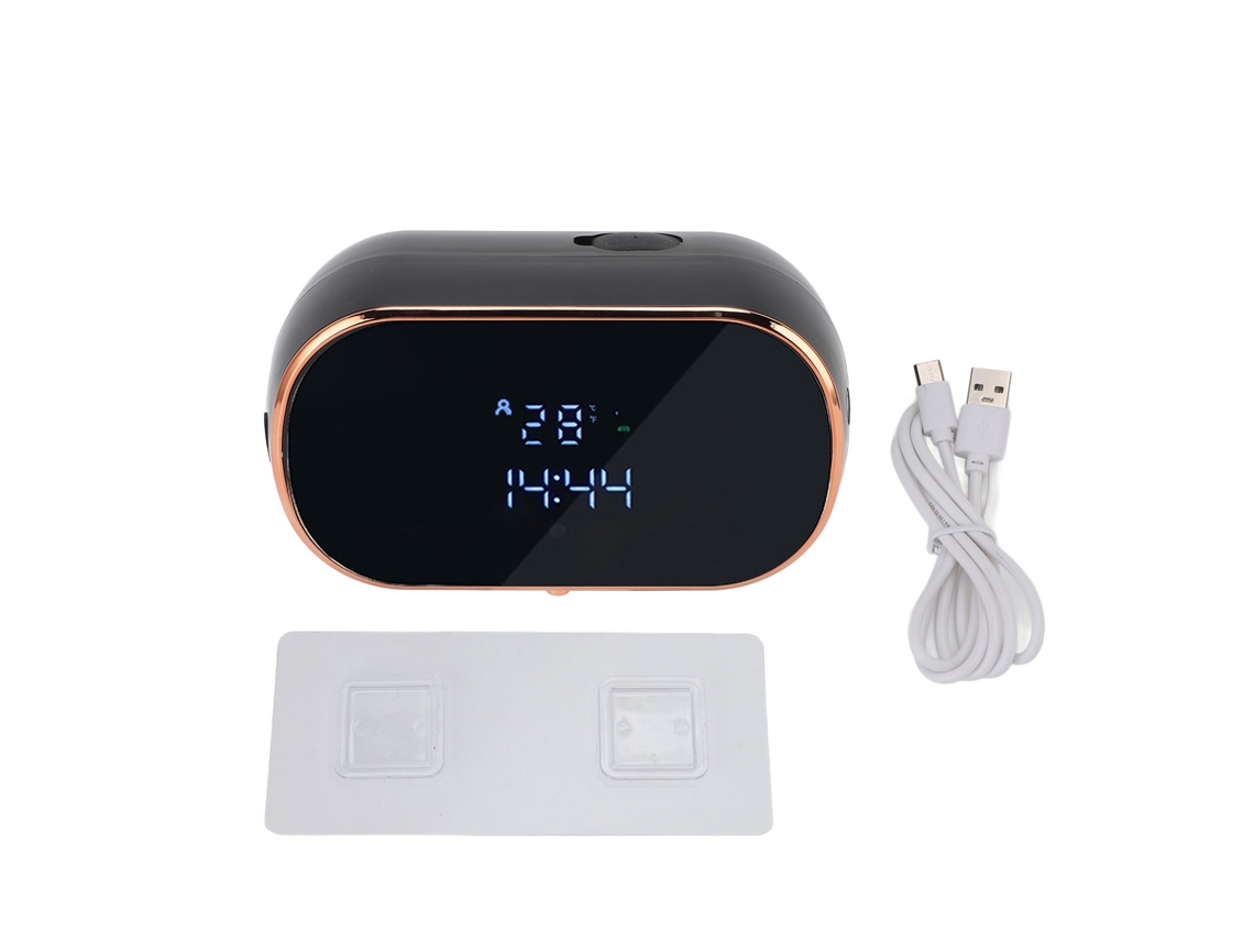 Dispenser De Sabonete Inteligente Parede Automático Com Sensor Usb Preto