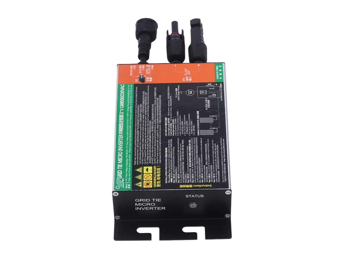 Laxiscreed Micro-inversor Conectado À Rede Com Mppt E Saída De Onda Sinusoidal Pura