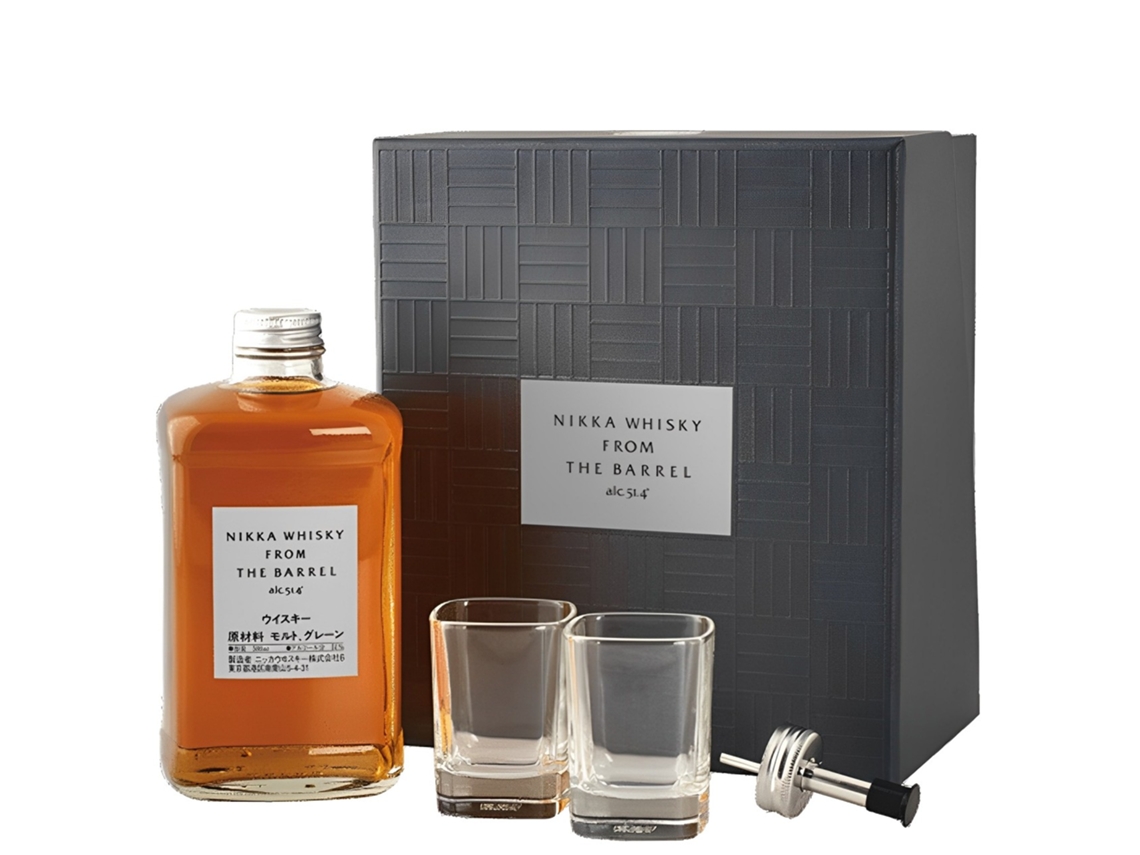 Whisky Nikka From the Barrel + 2 Copos & Pourer | Worten.pt