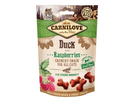Carnilove Cat Crunchy Snack Duck With Raspberries 50 g