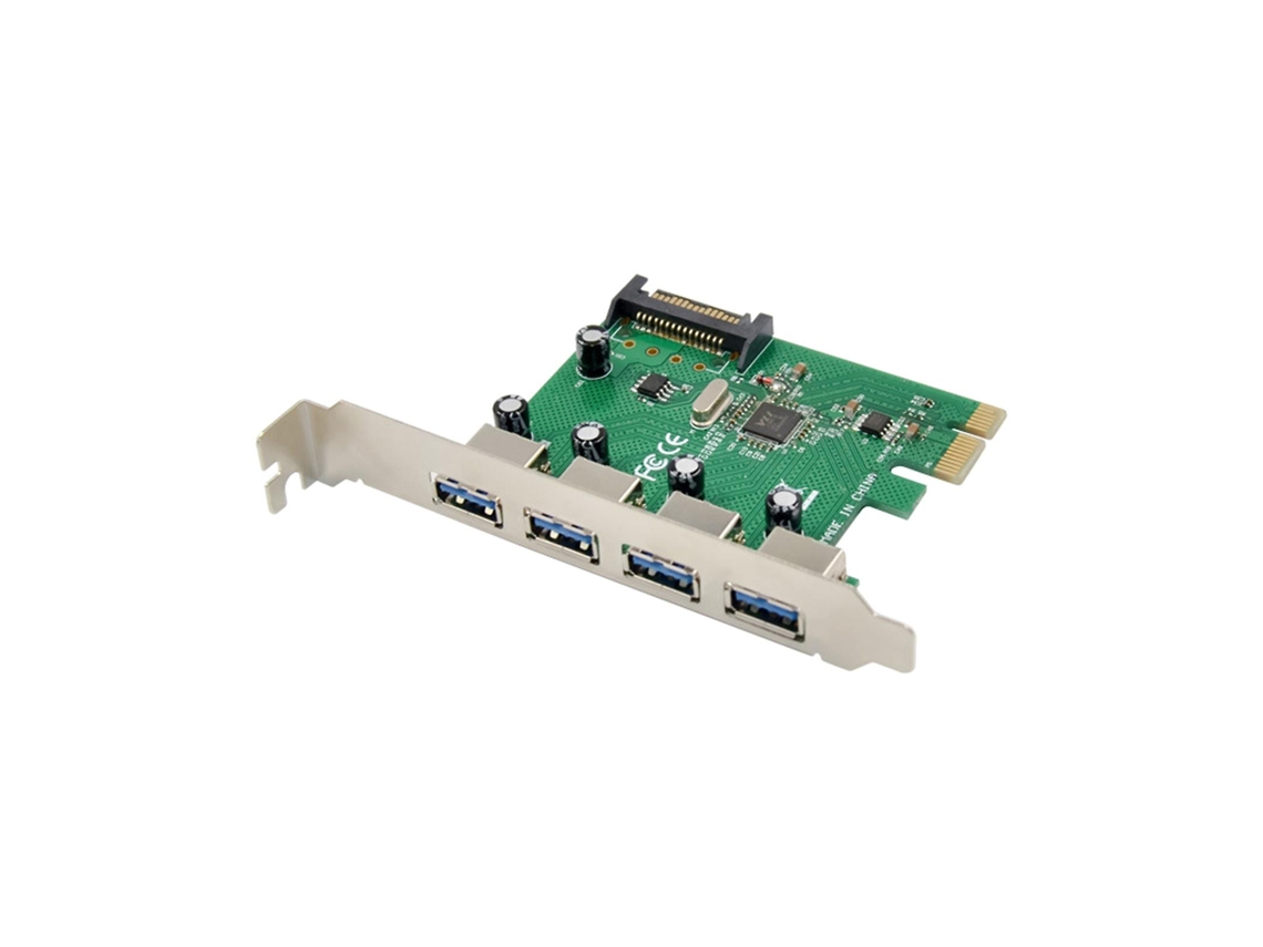 Pci-e X1 Para Placa Adaptadora Usb3.0 De 4 Portas Sata Pcie Riser Para Mineração De Pc Desktop