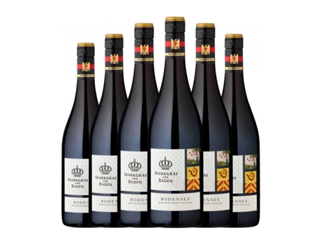 Vinho MARKGRAF VON BADEN Bodensee Pinot Preto Seco Gutswein (0.75 L - 6 Unidades)