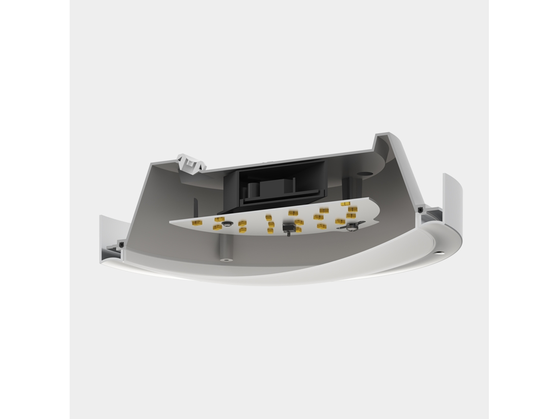 Candeeiros de Teto LEDS·C4 Basic (Cinzento LED 11.7W) Worten.pt